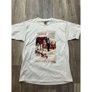 Vintage 1983 Phar Lap Movie Promo T Shirt Horse New Zealand Australia L